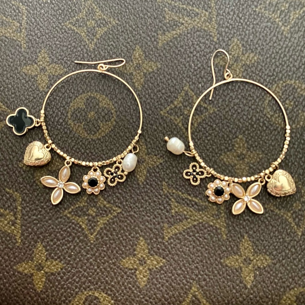 Charm Hoops